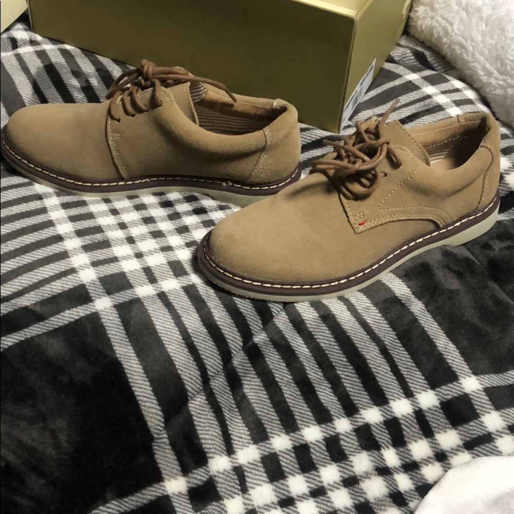 Tucker and Tate Taupe  Boy Dress Shoes